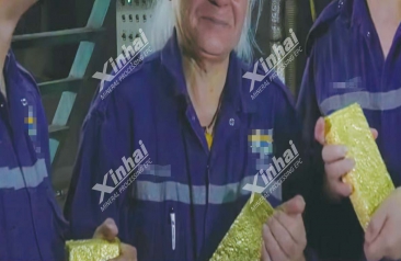 Gold-after-processing